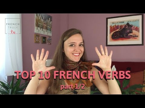 【YouTube】フランス語の重要動詞10語（前半）/ 10 important verbs in French (1/2)